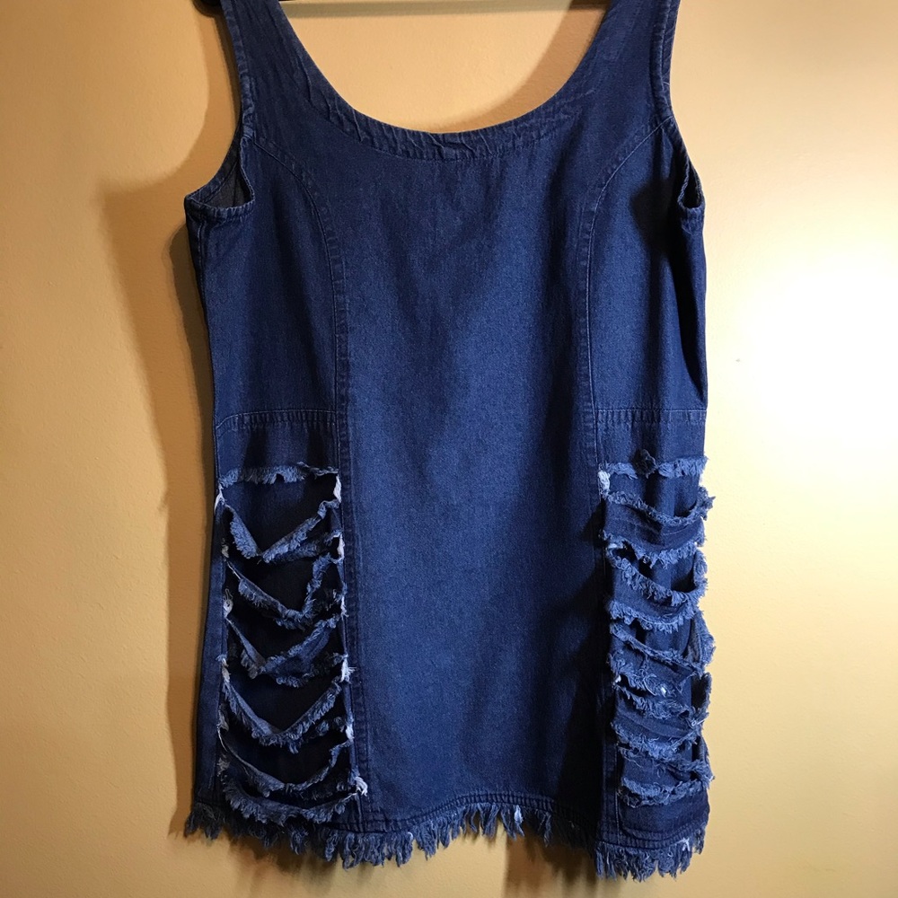 Bella Moda Denim Mini Dress